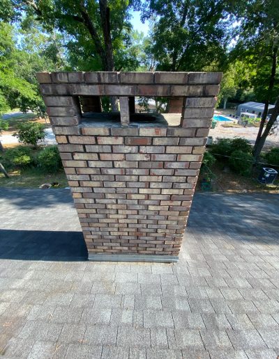 Interesting Brick Chimney